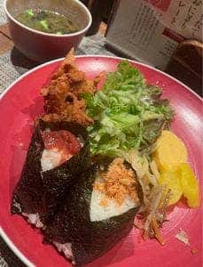 金のおにぎりと天白のかつお出汁 かつおとぼんた 渋谷ストリーム店