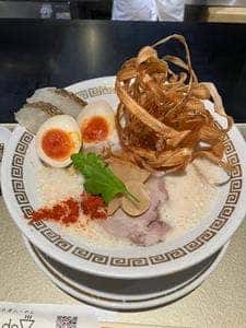 鯛白湯らーめん ◯de▽