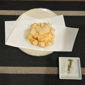 蕎麦前 中手とうは