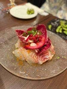 麹町BISTRO階段の途中