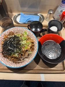 立ち食い蕎麦 噛む。