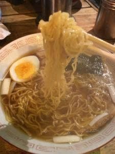 屋台のラーメン