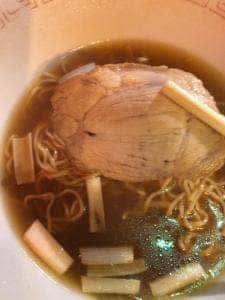 屋台のラーメン