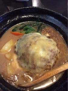 鉄鍋ハンバーグ玄妙